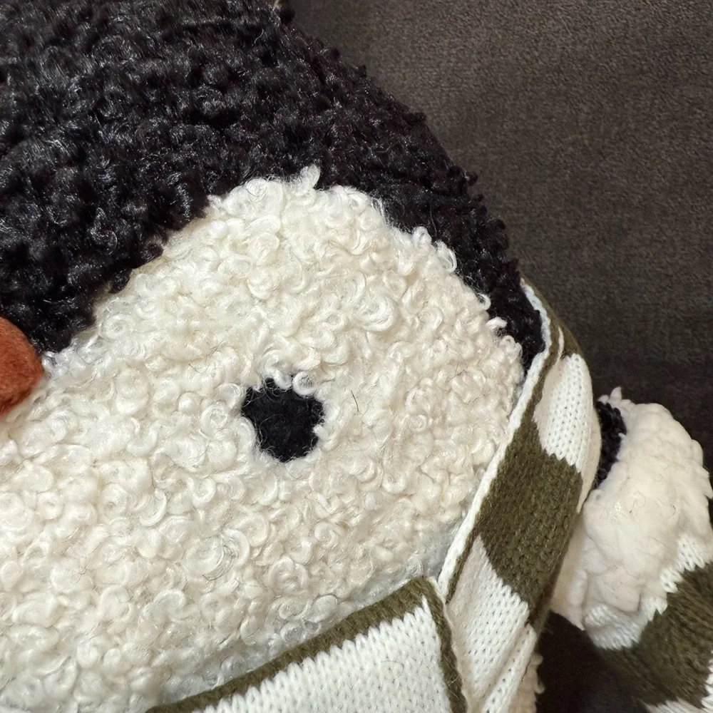 Pottery Barn Arthur The Penguin With Scarf Shaped Pillow